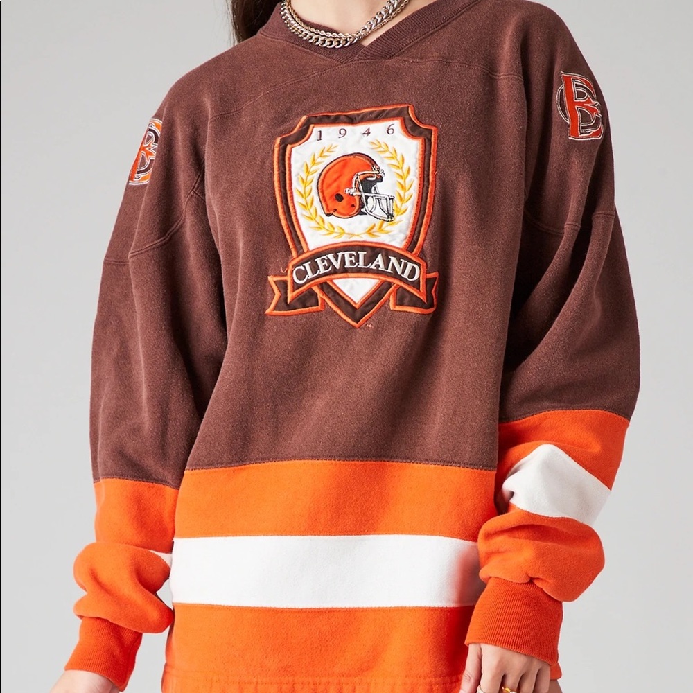 Cleveland browns vintage jacket